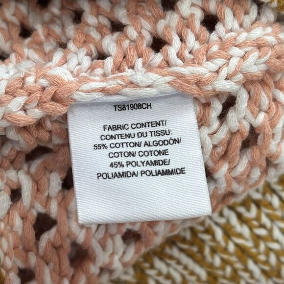 Derek Lam 10 Crosby Crew Neck Colorblock Sweater Sz SP - Picture 7 of 12